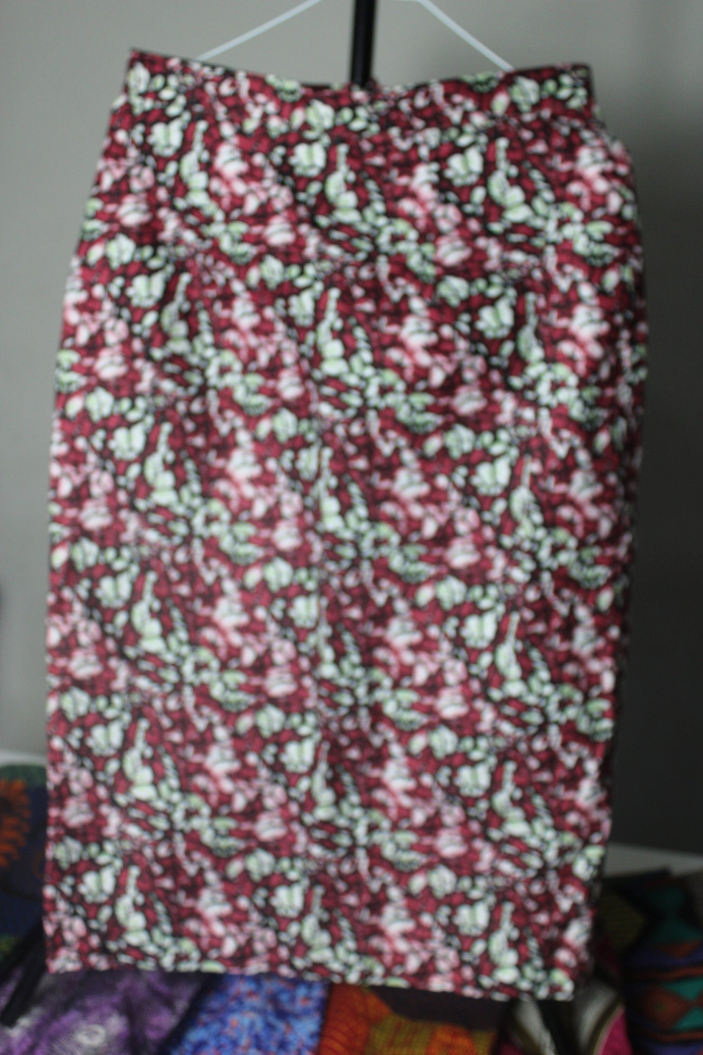 Vibrant Ankara African Textile Pencil Skirt (UK sizes 10,12,14,16)