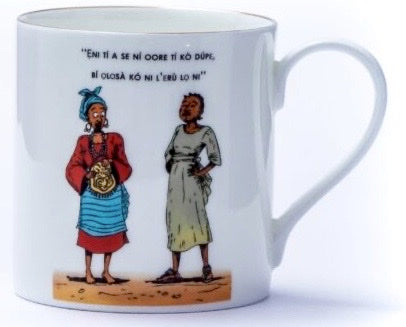 Yoruba Proverbs Mugs (Eni Ti a se ni oore Mug)