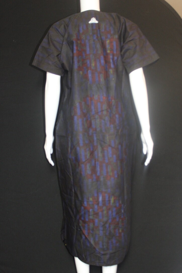 Black Yellow Muti Batik Tie and dye Bubu (Traditional Double Drums)