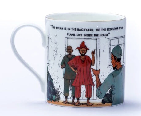 Yoruba Proverbs Mugs (Eyinkule ni ota wa Mug)