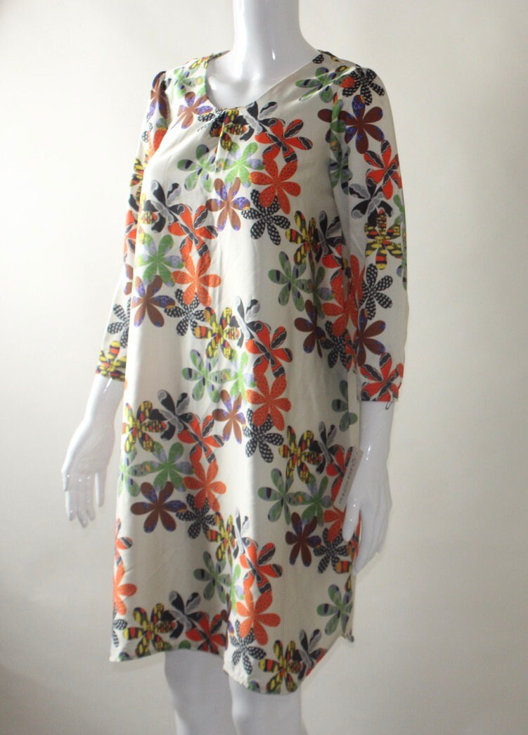 African Silk Textile dress (S/M/L)