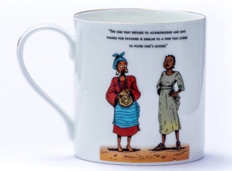 Yoruba Proverbs Mugs (Eni Ti a se ni oore Mug)