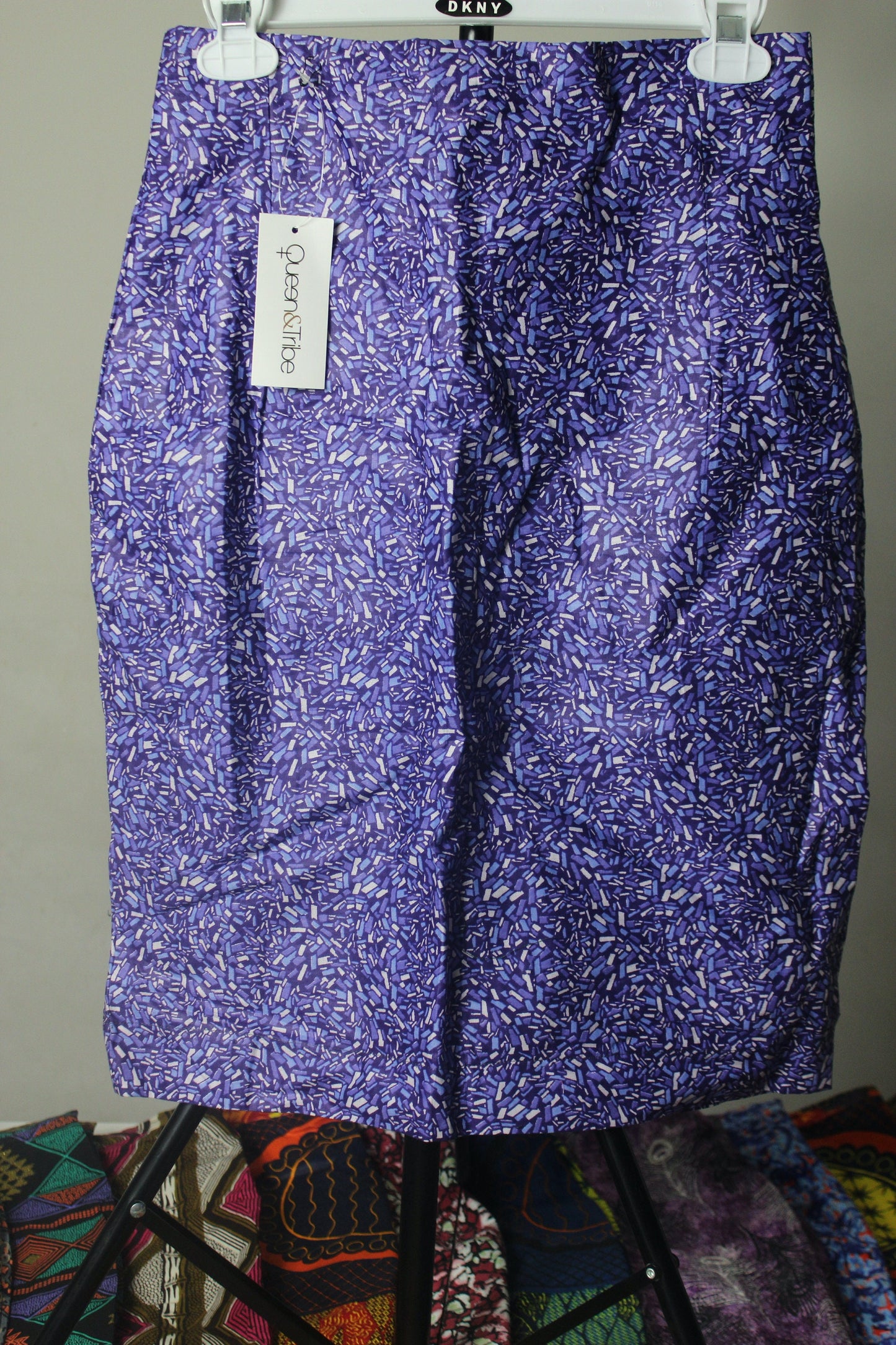 Vibrant Ankara African Textile Pencil Skirt (UK sizes 10,12,14,16)