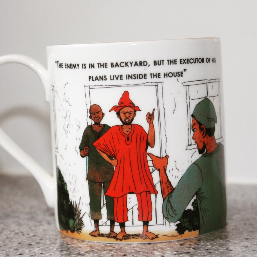 Yoruba, Proverbs, Mugs, African, Arts, Craft, Language, Culture, Homeware, Cups, (Eyinkunle lota wa Mug - Now In Stock)