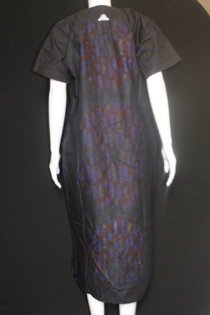 Black Yellow Muti Batik Tie and dye Bubu (Traditional Double Drums)