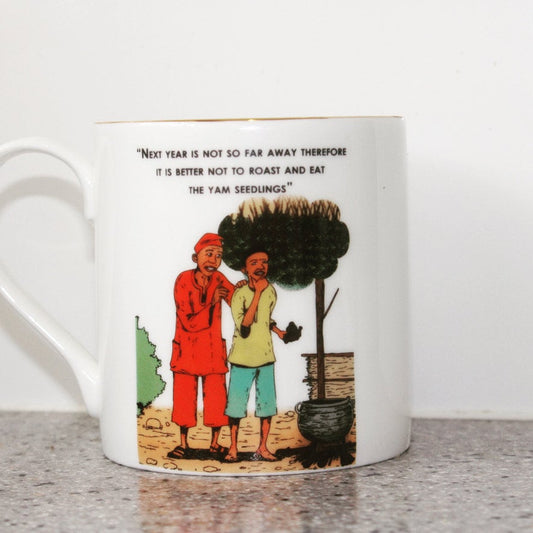 Yoruba, Proverbs, Mugs, African, Arts, Craft, Language, Culture, Homeware, Cups, (Amodun ko jina Mug - Now In Stock)